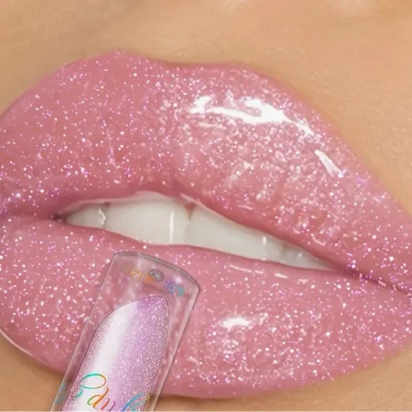 Pink Glitter Lip Gloss - Picture 5 of 7